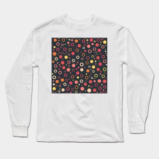organic circle  pattern Long Sleeve T-Shirt